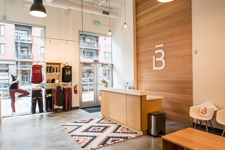 Barre3 Studio Lobby